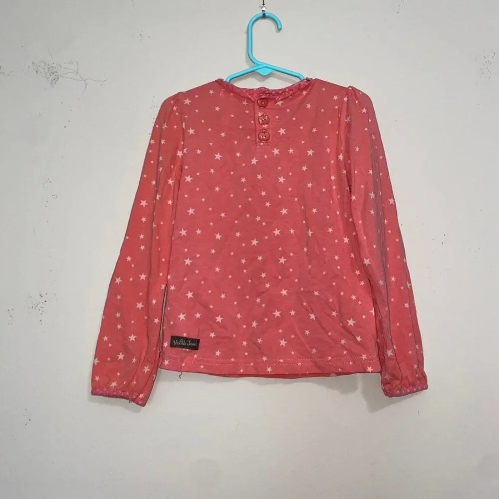 Matilda Jane Coral Stars Long Sleeve Top